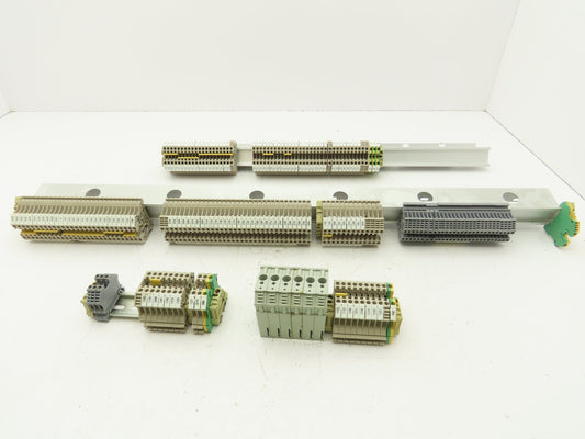 Weidmuller WDU-4 Terminal Block Din Rail 800V 4mm Lot of 146