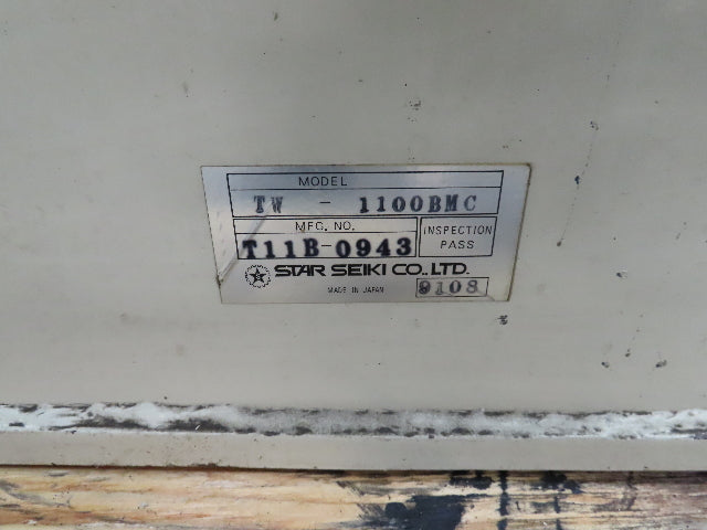 Star TW-1100BMC Injection Molding Servo Robot Part Picker 250-450 Ton Machine