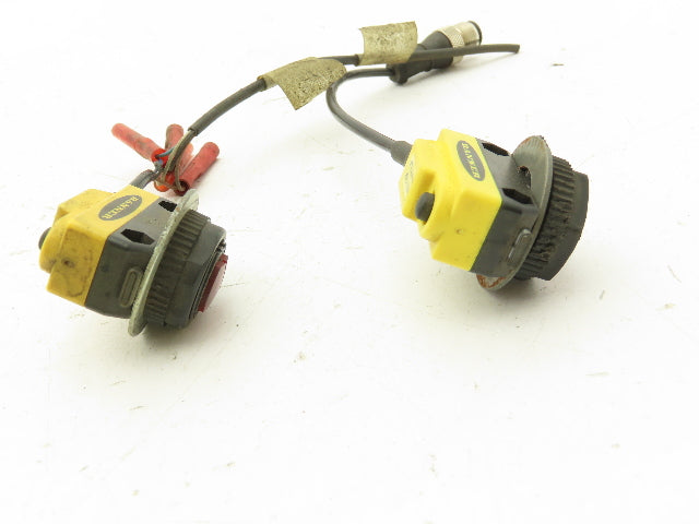 Banner QS18EP6CV45Q5 All Purpose Photoelectric Sensor 43mm Lot of 2