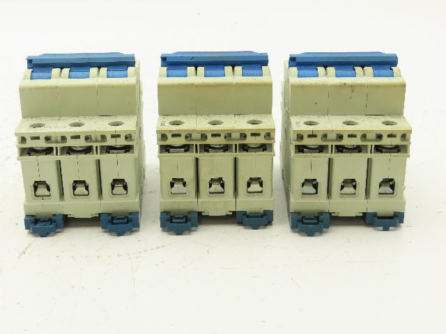 Chint NB1-63 D16 Circuit Breaker 5000A 480V 3 Pole Lot of 3