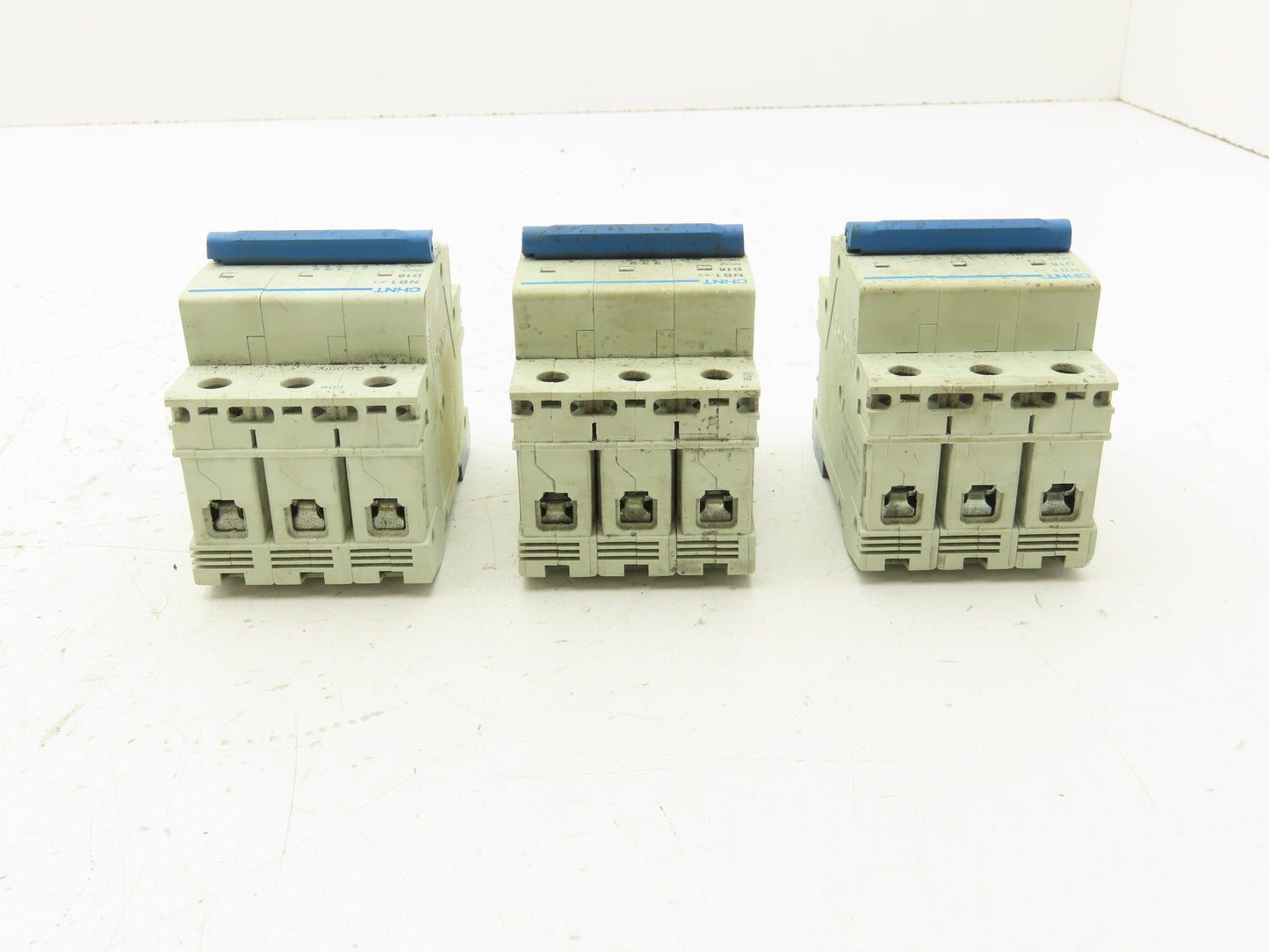 Chint NB1-63 D16 Circuit Breaker 5000A 480V 3 Pole Lot of 3