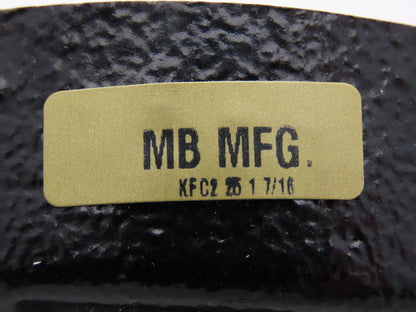 Krown Regal KFC2 25 1-7/16 2-Bolt Flange Mount Ball Bearing Unit 1-7/16" Bore