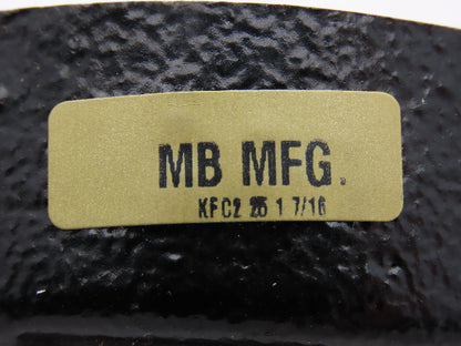 Krown Regal KFC2 25 1-7/16 2-Bolt Flange Mount Ball Bearing Unit 1-7/16" Bore