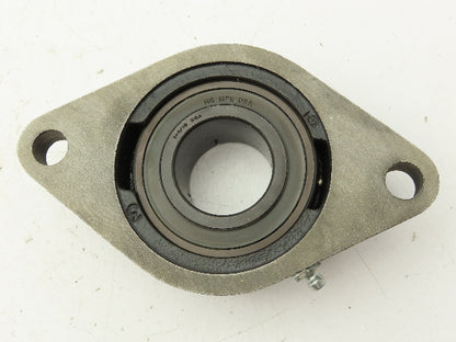 Krown Regal KFC2 25 1-7/16 2-Bolt Flange Mount Ball Bearing Unit 1-7/16" Bore