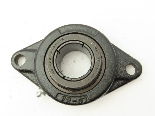 Krown Regal KFC2 25 1-7/16 2-Bolt Flange Mount Ball Bearing Unit 1-7/16" Bore