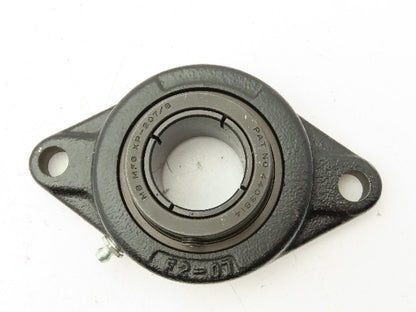 Krown Regal KFC2 25 1-7/16 2-Bolt Flange Mount Ball Bearing Unit 1-7/16" Bore