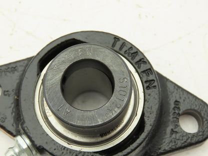 Timken RCJT 3/4 2-Bolt Flange Mount Ball Bearing Unit 3/4"Bore Cast Iron