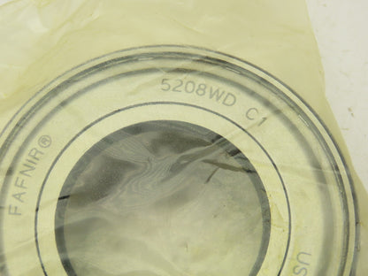 Timken 5208WDC1 Double Row Angular Contact Bearing 40MM Bore 80MM OD 1.1875"Wide