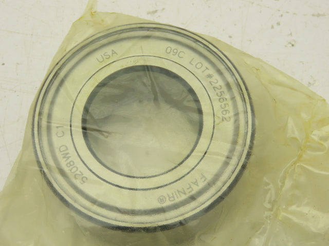 Timken 5208WDC1 Double Row Angular Contact Bearing 40MM Bore 80MM OD 1.1875"Wide