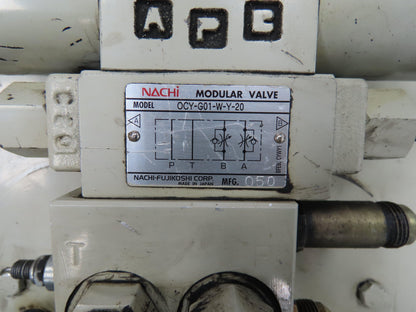 Tec-Hackett PFG-40-10A3 Hydraulic Power Unit 15 Gal 3.5 GPM Pump 3Hp 460V 3PH