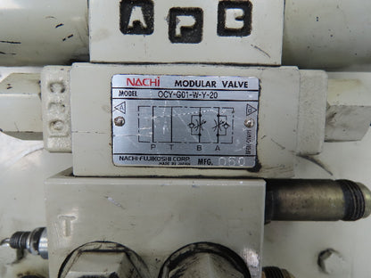 Tec-Hackett PFG-40-10A3 Hydraulic Power Unit 15 Gal 3.5 GPM Pump 3Hp 460V 3PH