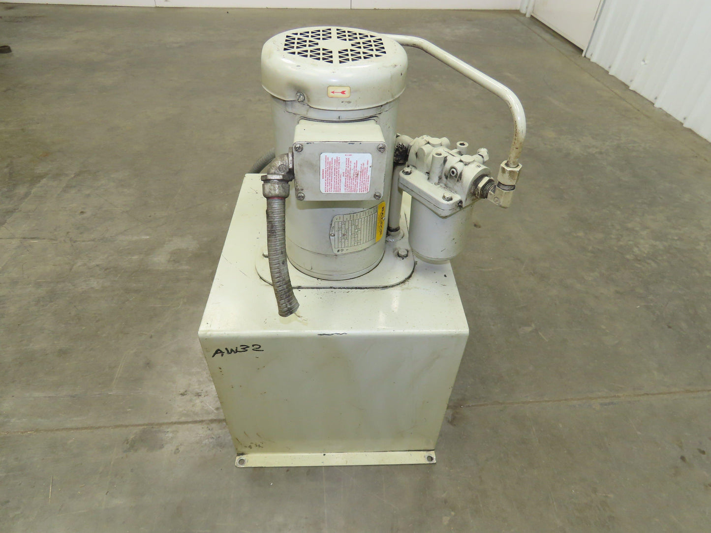 Tec-Hackett PFG-40-10A3 Hydraulic Power Unit 15 Gal 3.5 GPM Pump 3Hp 460V 3PH