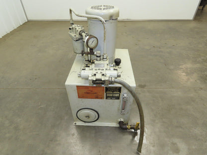 Tec-Hackett PFG-40-10A3 Hydraulic Power Unit 15 Gal 3.5 GPM Pump 3Hp 460V 3PH