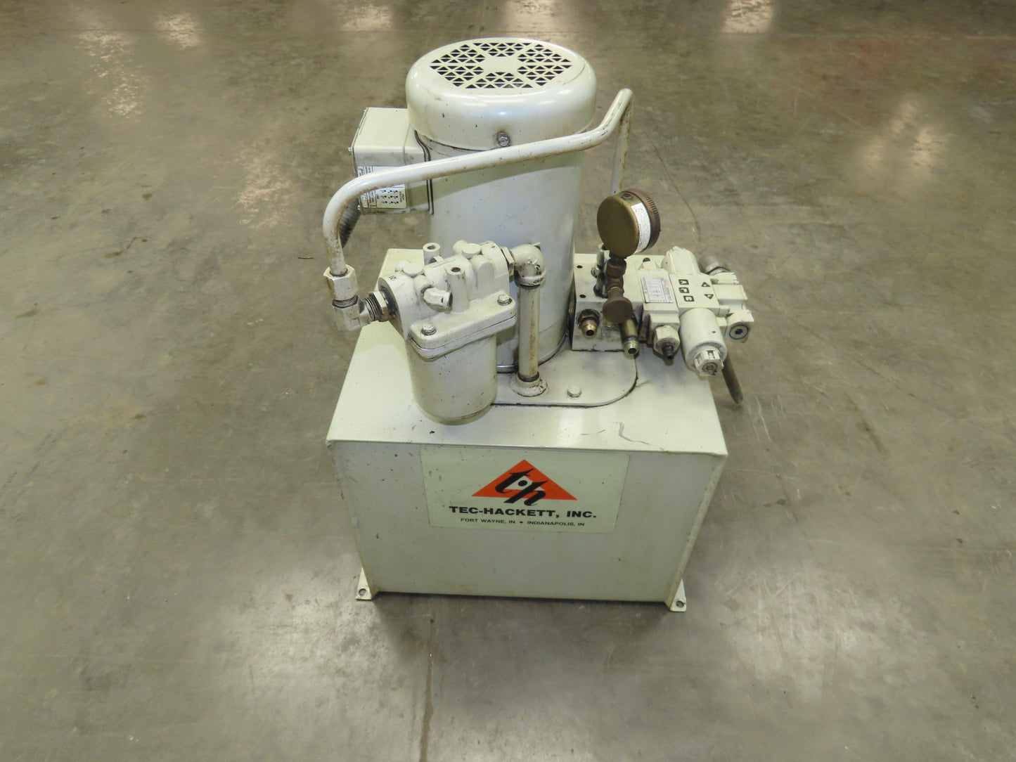 Tec-Hackett PFG-40-10A3 Hydraulic Power Unit 15 Gal 3.5 GPM Pump 3Hp 460V 3PH