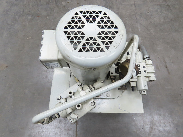 Tec-Hackett PFG-40-10A3 Hydraulic Power Unit 15 Gal 3.5 GPM Pump 3Hp 460V 3PH