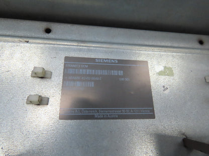 Siemens 6RA8097-4GV62 Sinamics DCM Drive 600VDC 2800A 4 Quadrant Operator Panel