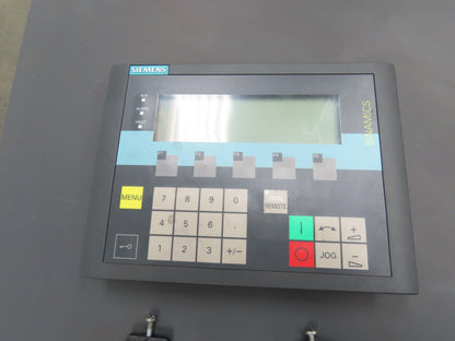 Siemens 6RA8097-4GV62 Sinamics DCM Drive 600VDC 2800A 4 Quadrant Operator Panel