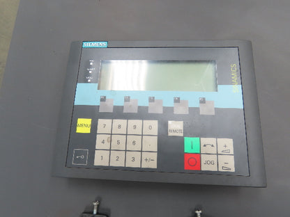 Siemens 6RA8097-4GV62 Sinamics DCM Drive 600VDC 2800A 4 Quadrant Operator Panel