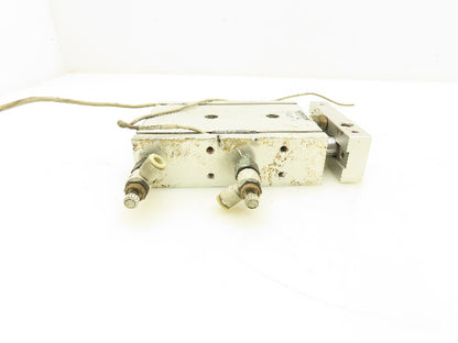 SMC CXSM32-50 Dual Rod Guided Cylinder Actuator 32mm Bore 50mm Stroke Lot of 3