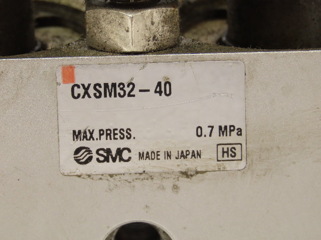 SMC CXSM32-40 Dual Rod Guided Cylinder Actuator 32mm Bore 40mm Stroke
