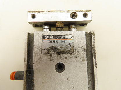 SMC CXSM15-100 Dual Rod Guided Cylinder Actuator 15mm Bore 100mm Stroke Lot of 2