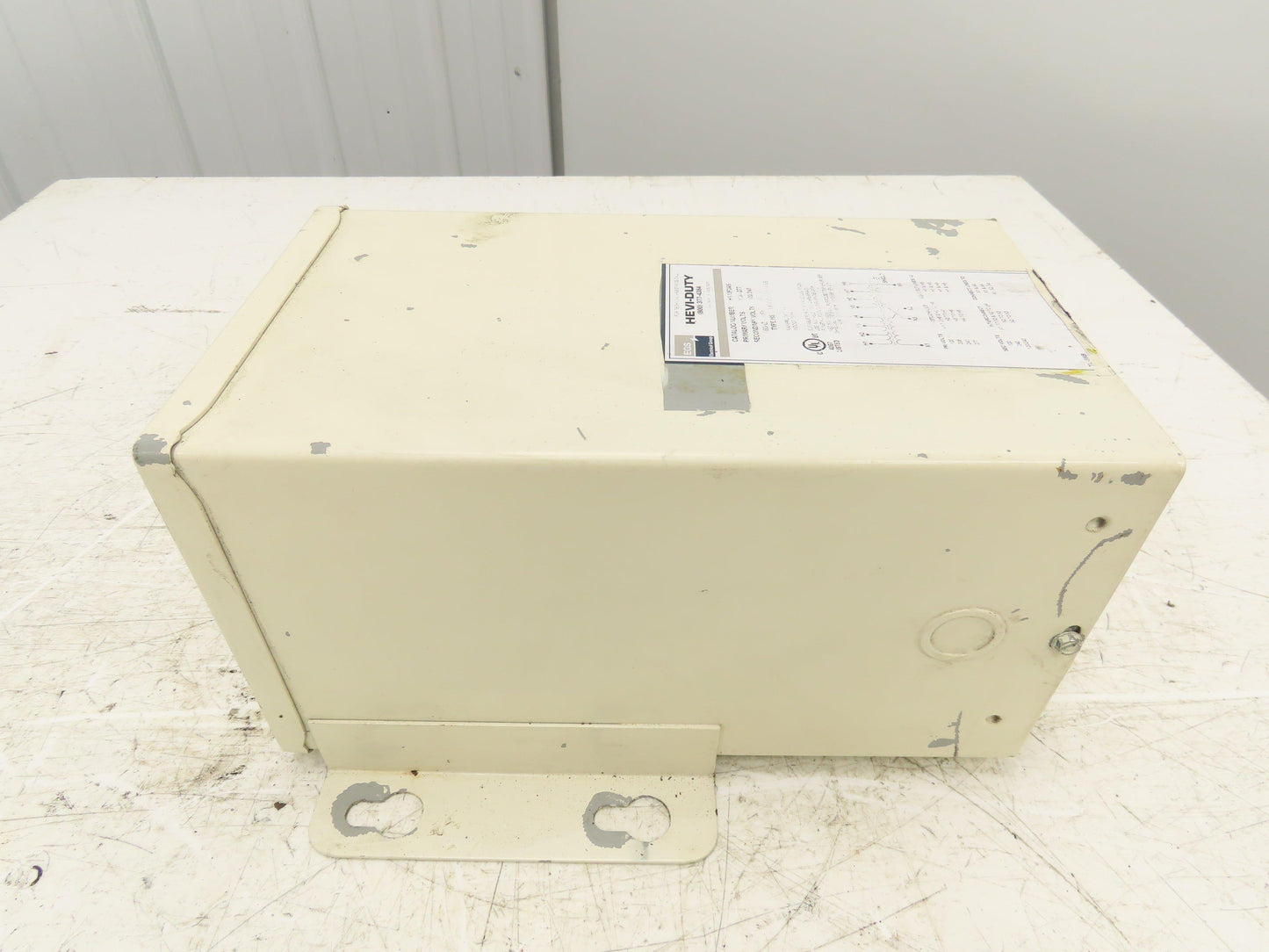 EGS HS12F3AS Hevi-Duty Industrial Control Transformer 120-277V 1PH 3KVA