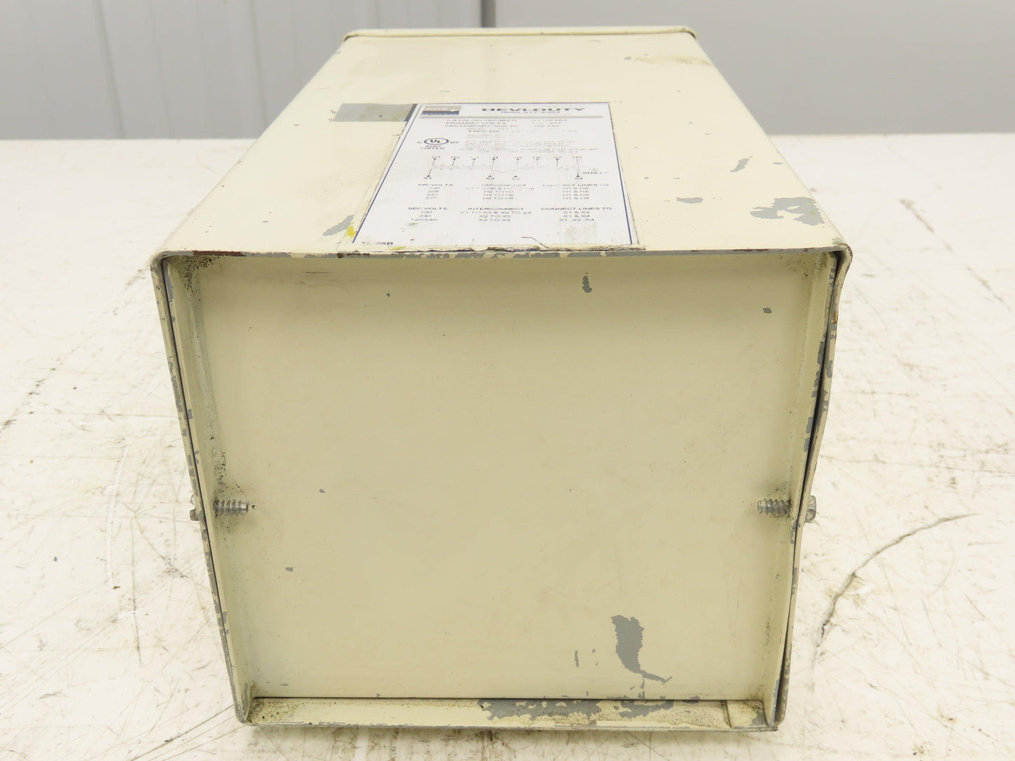 EGS HS12F3AS Hevi-Duty Industrial Control Transformer 120-277V 1PH 3KVA