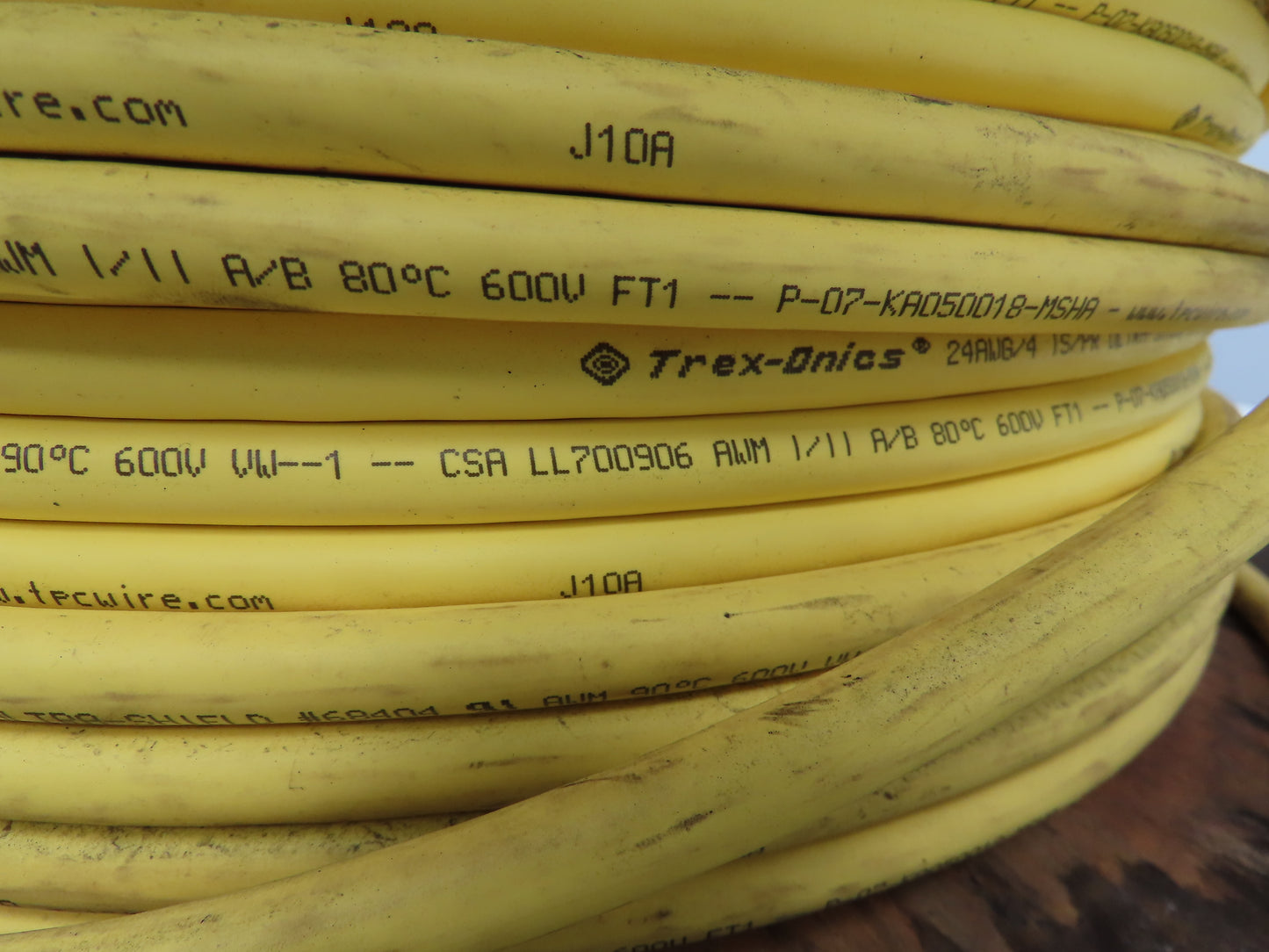 Trex-Onics 24/4PR Ultra Shield 24 AWG 4 Pair IS/PR Flex Multi-Conductor 500'