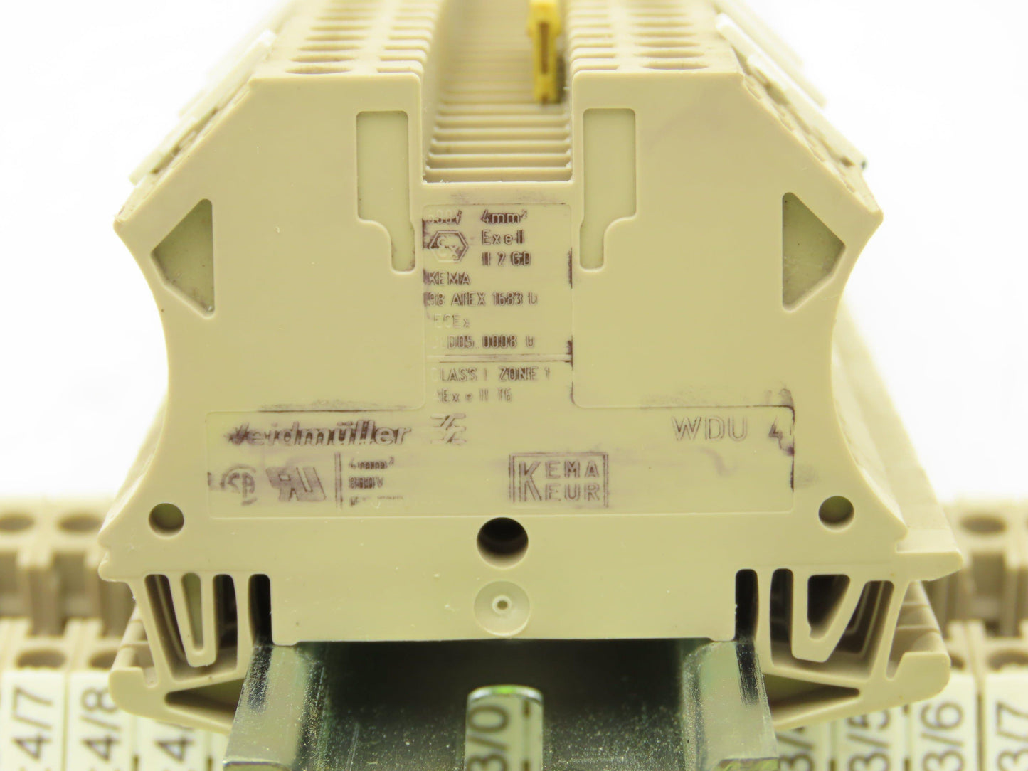 Weidmuller WDU-4 Terminal Block Din Rail 800V 4mm Lot of 120