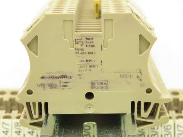 Weidmuller WDU-4 Terminal Block Din Rail 800V 4mm Lot of 120