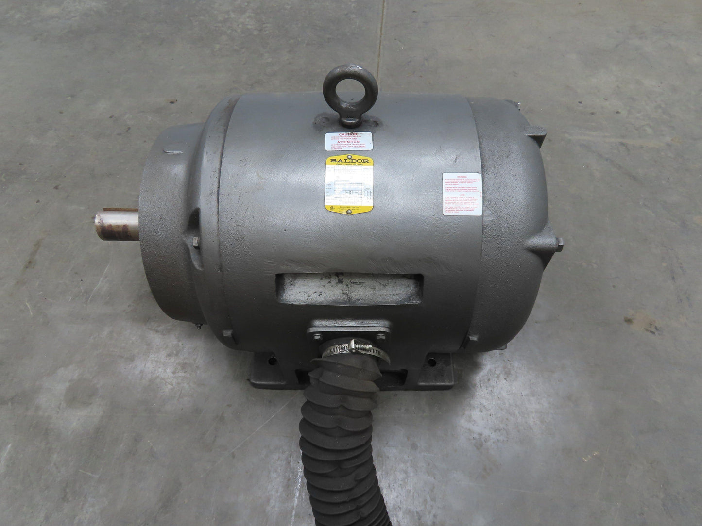 Baldor 14H01W289G1 Industrial AC Motor 75Hp 1760 RPM 230/460V 3PH 365TYZ Frame DP