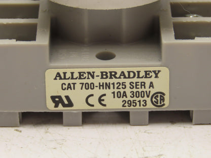 Allen Bradley 700-HN125 Timer Delay Relay Socket Base 0-100 Seconds Lot of 5