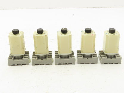 Allen Bradley 700-HN125 Timer Delay Relay Socket Base 0-100 Seconds Lot of 5