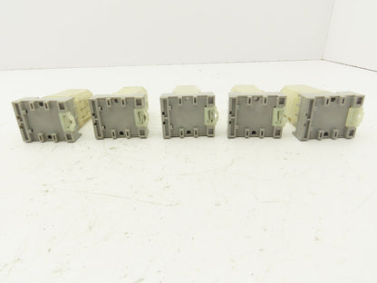 Allen Bradley 700-HN125 Timer Delay Relay Socket Base 0-100 Seconds Lot of 5