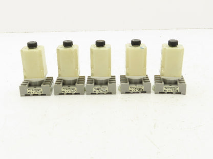 Allen Bradley 700-HN125 Timer Delay Relay Socket Base 0-100 Seconds Lot of 5