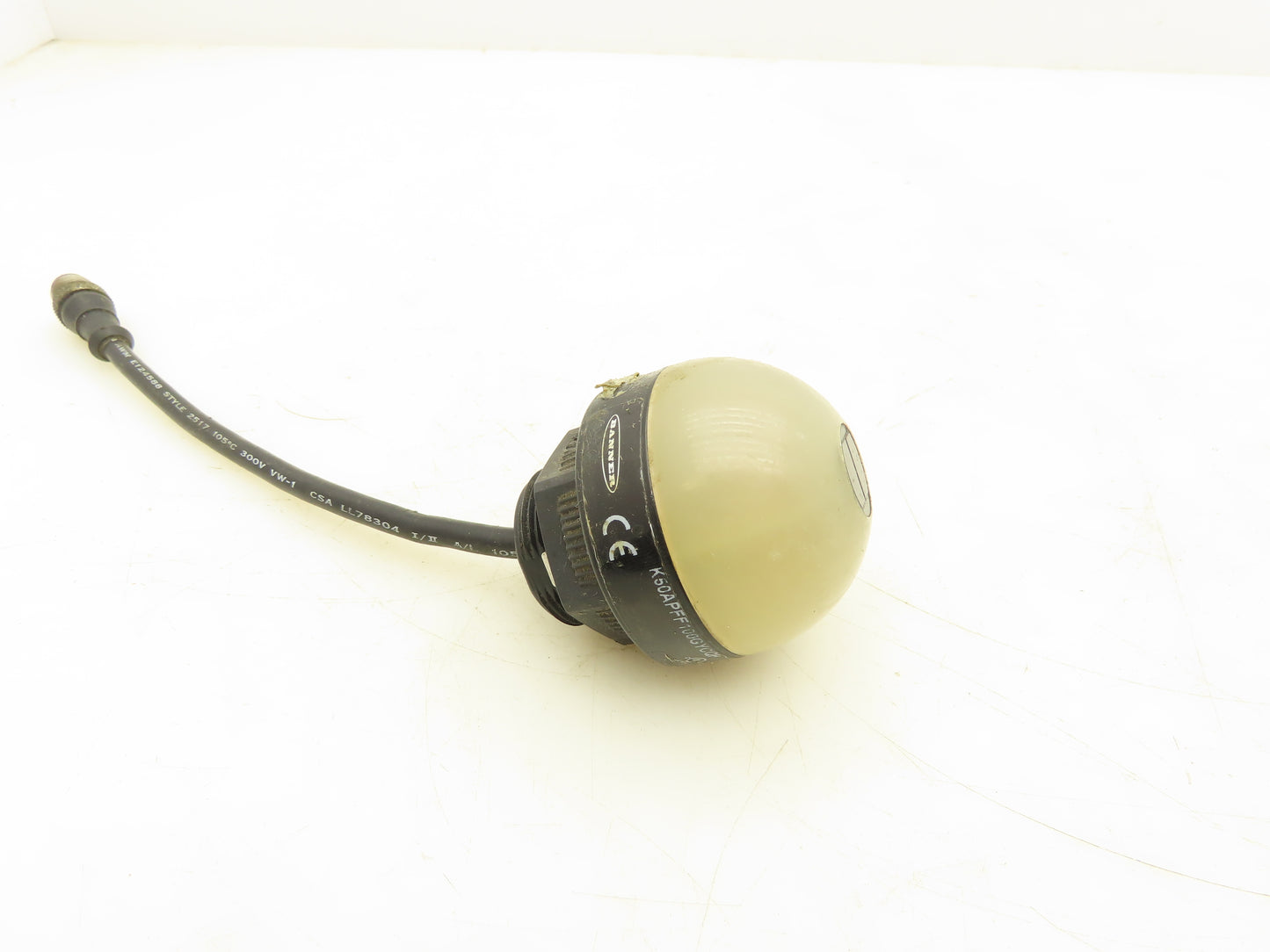 Banner K50APFF100GYCQP Illuminated Pick-To-Light Optical Button 12-30VDC 50MM