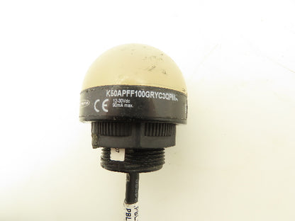 Banner K50APFF100GRYC3QPMA Illuminated Pick-To-Light 12-30VDC 90mA 100mm