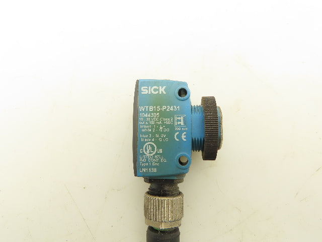 SICK WTB15-P2431 Photoelectric Sensor Proximity Switch  Lot of 2