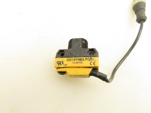 Banner QS18VN6LPQ5 Photoelectric Sensor 10-30VDC 3.5M Range M12 Lot Of 5