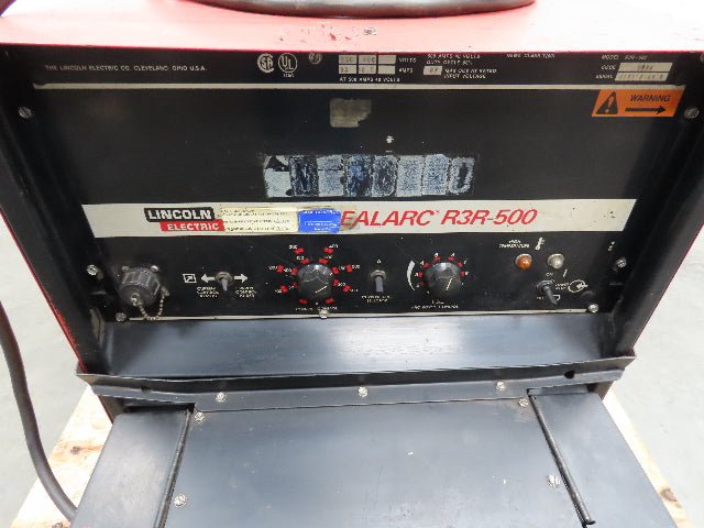 Lincoln R3R-500 9884 DC ARC Stick Welder Multi Process Switch Air Carbon Gouging