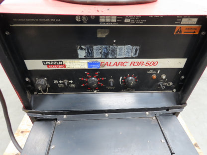 Lincoln R3R-500 9884 DC ARC Stick Welder Multi Process Switch Air Carbon Gouging