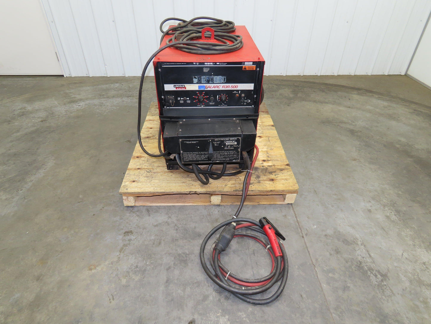 Lincoln R3R-500 9884 DC ARC Stick Welder Multi Process Switch Air Carbon Gouging