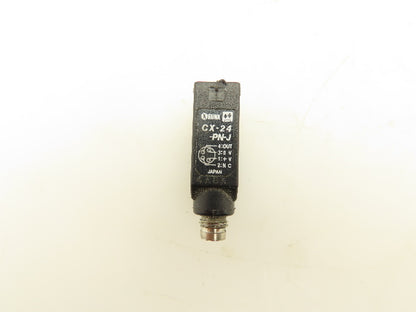 SunX CX-24-PN-J Photoelectric Sensor 12-24VDC 40mA 300mm Range M8 4 Pin IP67