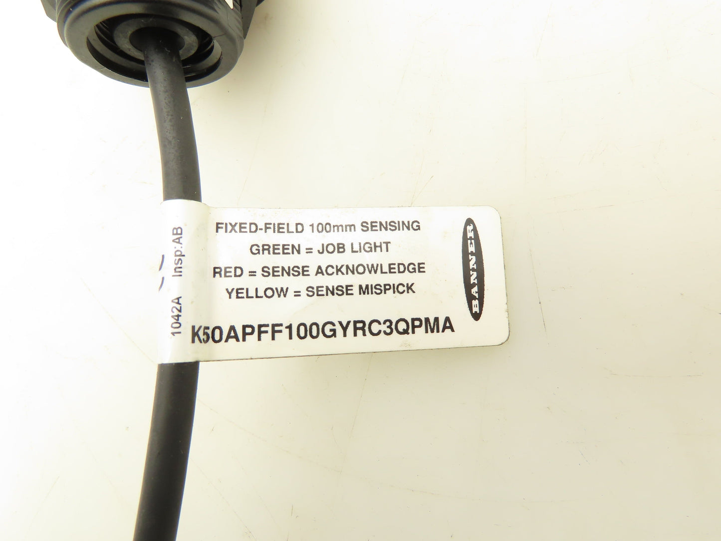 Banner K50APFF100GYRC3QPMA Pick-to-Light Optical Touch Button 50mm