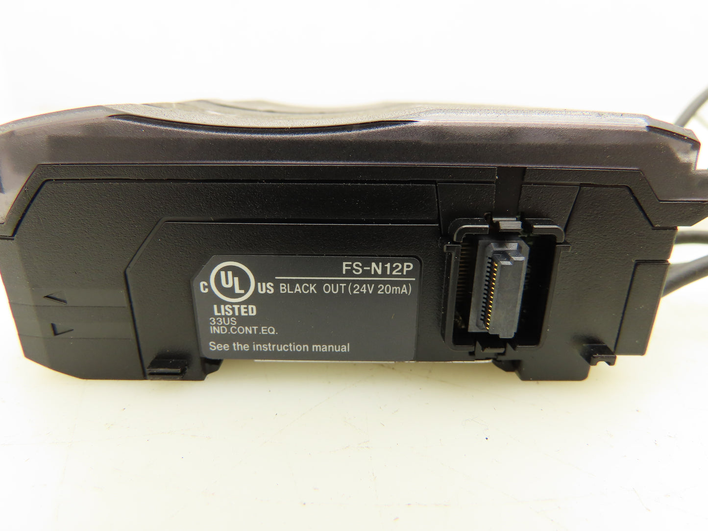 Keyence FS-N12P Fiber Optic Amplifier Expansion Unit 24V 20mA Lot Of 8