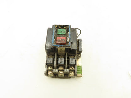 Allen Bradley 609U-BOA Push Button Manual Starting Switch 575V 10HP 3PH