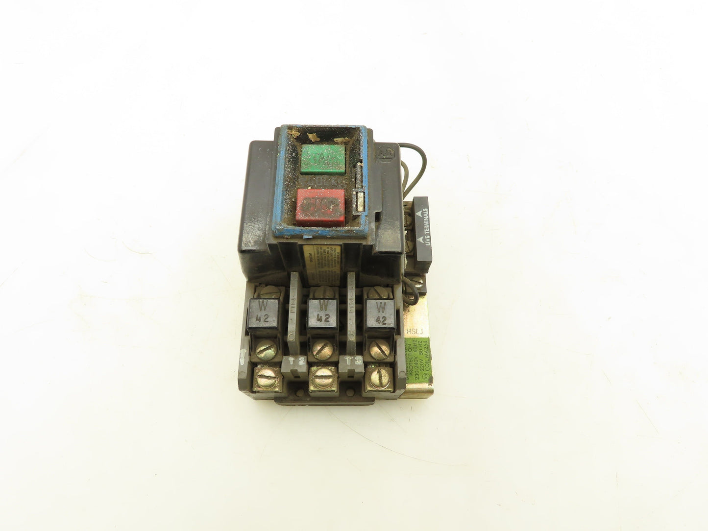 Allen Bradley 609U-BOA Push Button Manual Starting Switch 575V 10HP 3PH