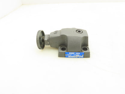 Tokyo Keiki Tokimec CGR-02-FK-20-JA-S75-J Hydraulic Remote Relief Valve