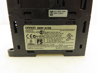 Omron G9SP-N10S Machine Safety Controller Module 24VDC