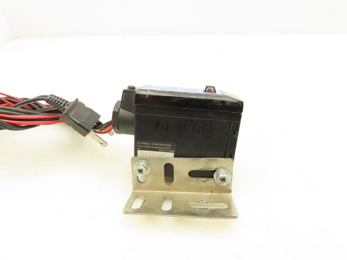 Keyence PW-61 Retro-Reflective Main Unit Photoelectric Sensor 0.1-5m Lot of 3